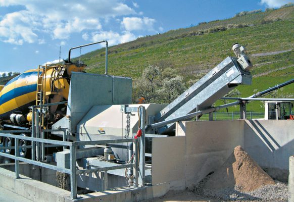 Производство бетона с рециклингом