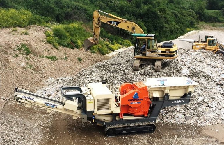 GI106CCV DIABLO: Щековая дробилка