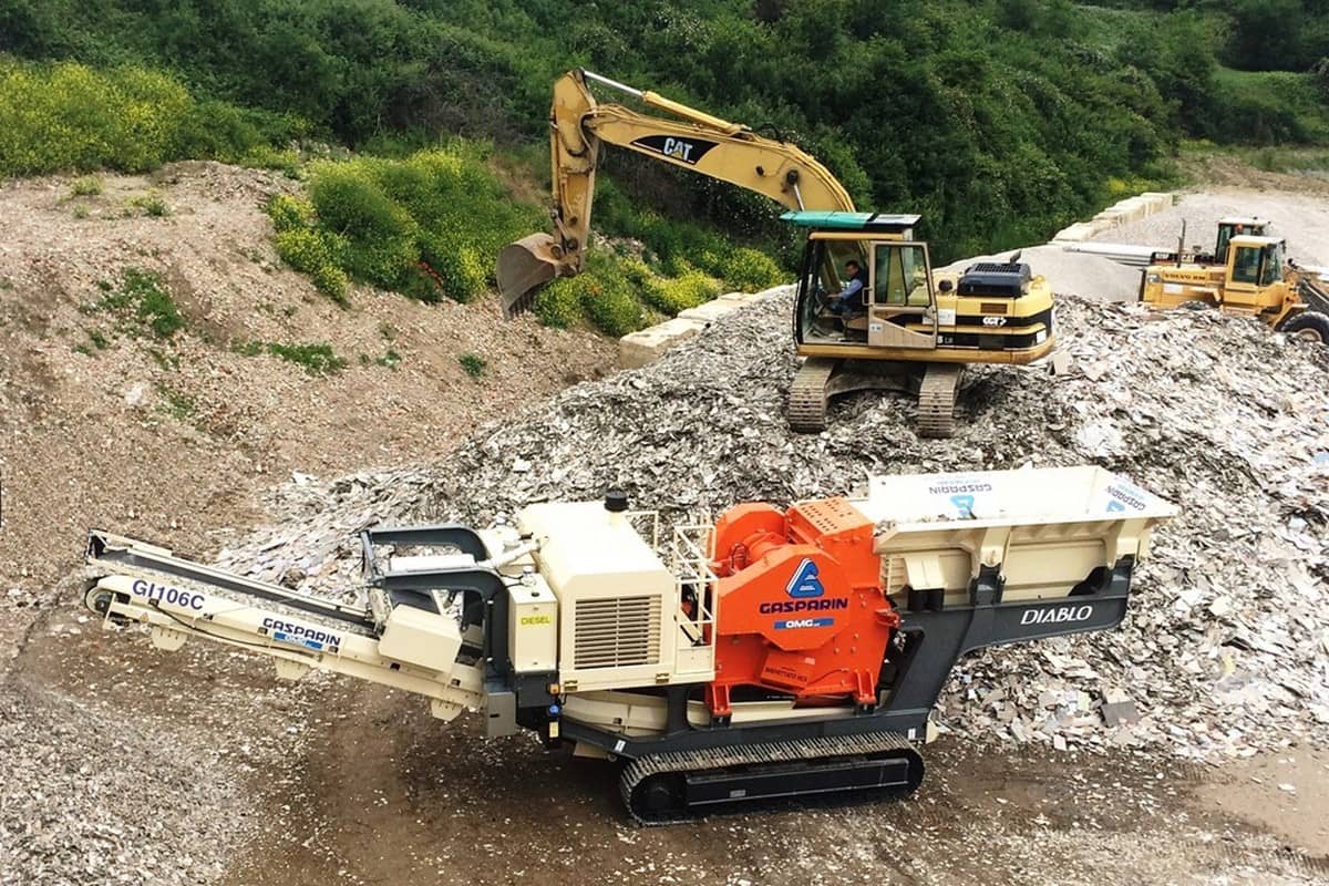 GI106CCV DIABLO: Щековая дробилка