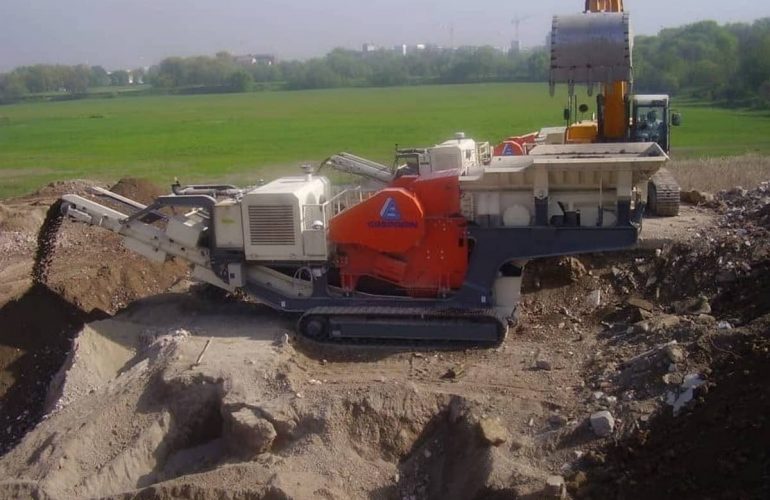 GI107 CCV VESUVIO: Щековая дробилка