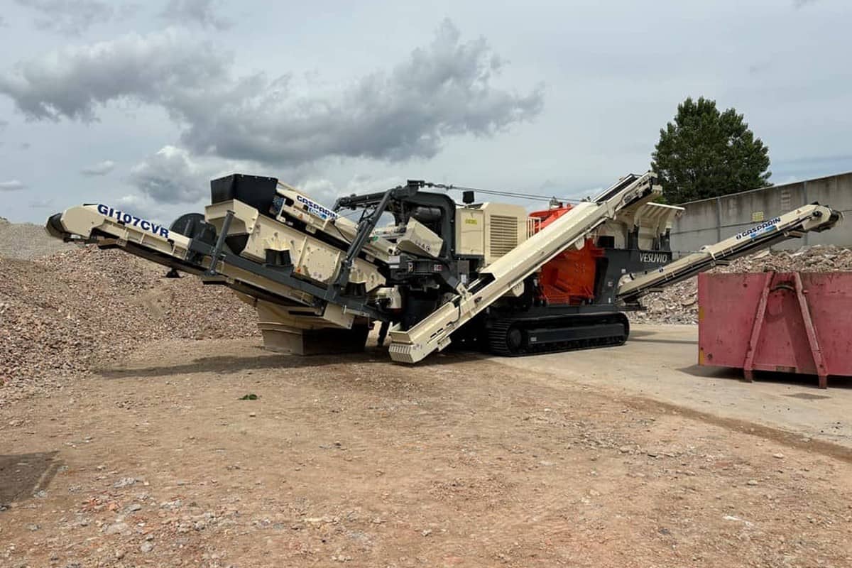 GI107 CVR: Щековая дробилка