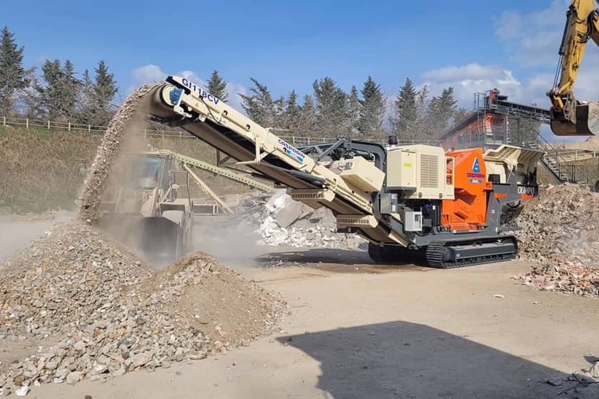 GI118CCV OLIMPO: Щековая дробилка