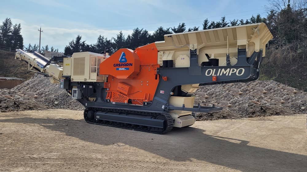 GI118CCV OLIMPO: Щековая дробилка