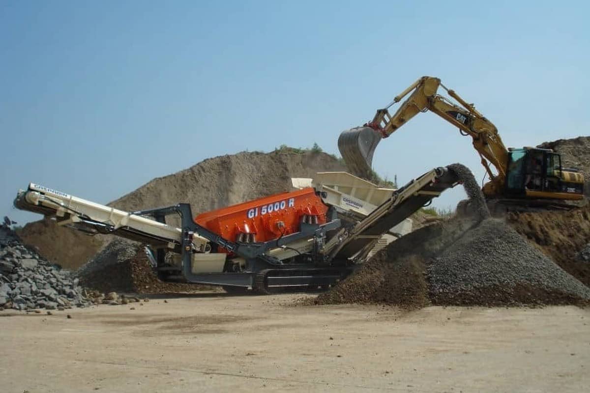 Мобильные дробильно сортировочные установки Gasparin OMG Srl