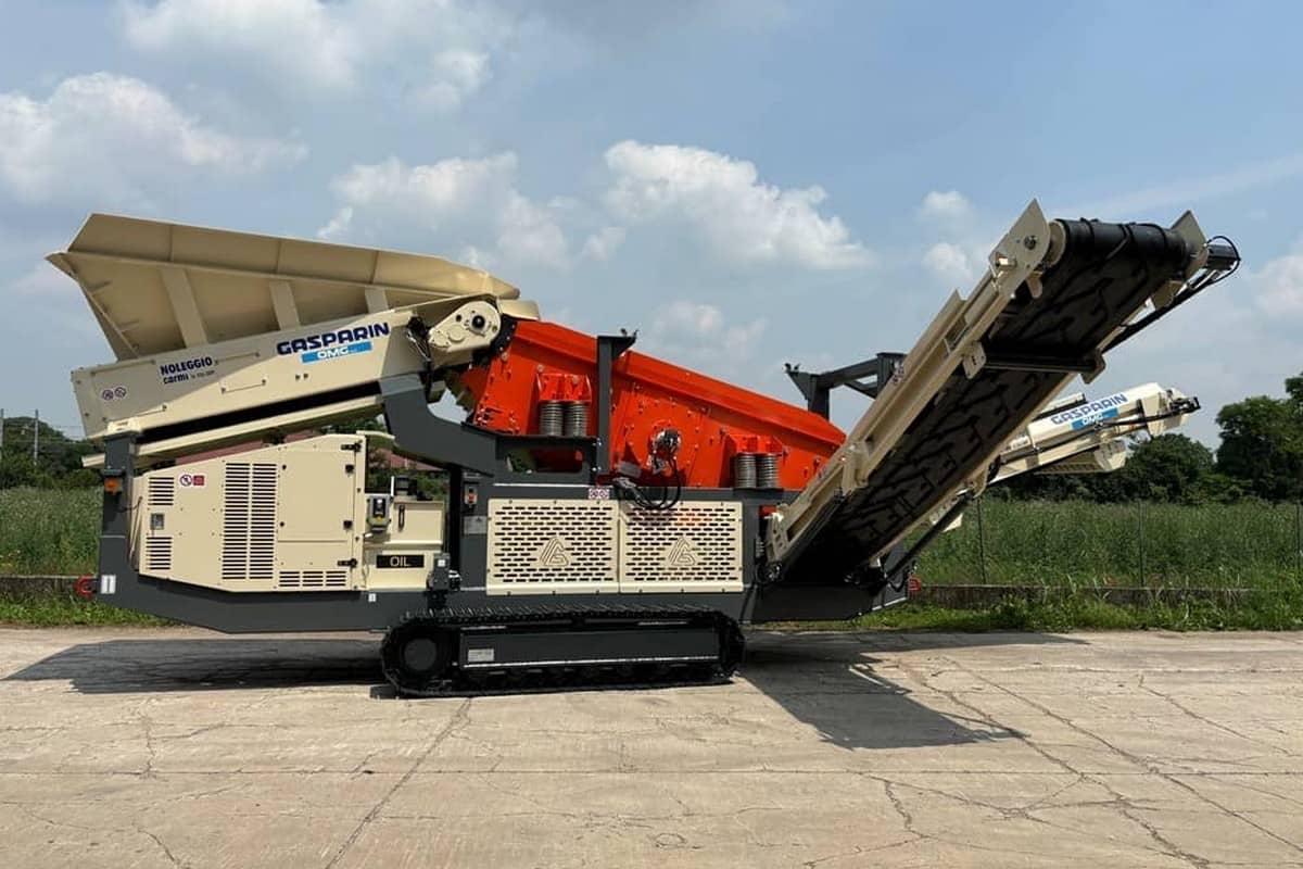 Мобильные дробильно сортировочные установки